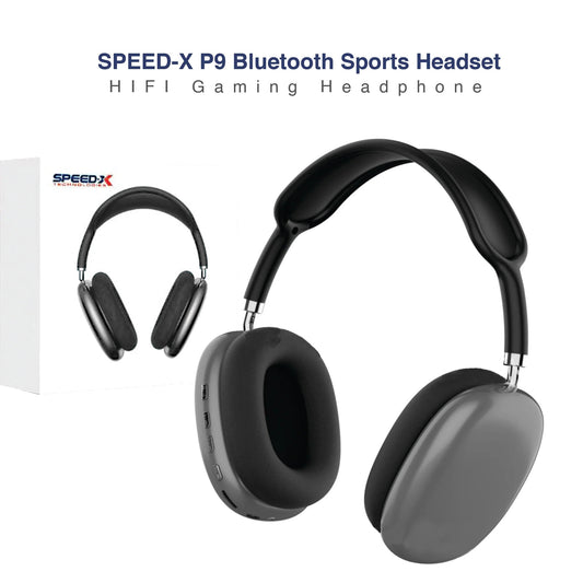 P9 Wireless Bluetooth Headphones – Powerful Stereo Sound & Mic