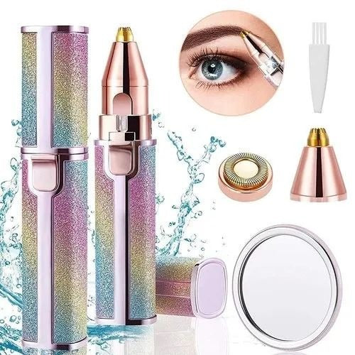 2-in-1 Eyebrow Trimmer & Facial Hair Remover