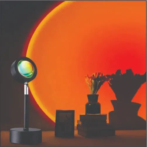 Sunset Projection Lamp – 16 Colors & 4 Gradient Modes