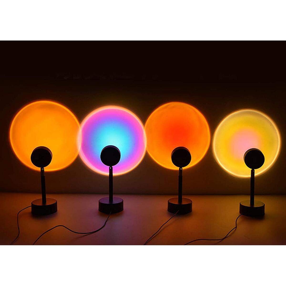 Sunset Projection Lamp – 16 Colors & 4 Gradient Modes