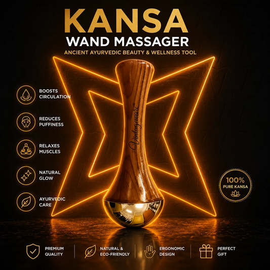 Kansa Radiance Wand Massager-Sculpt. Glow. Relax.