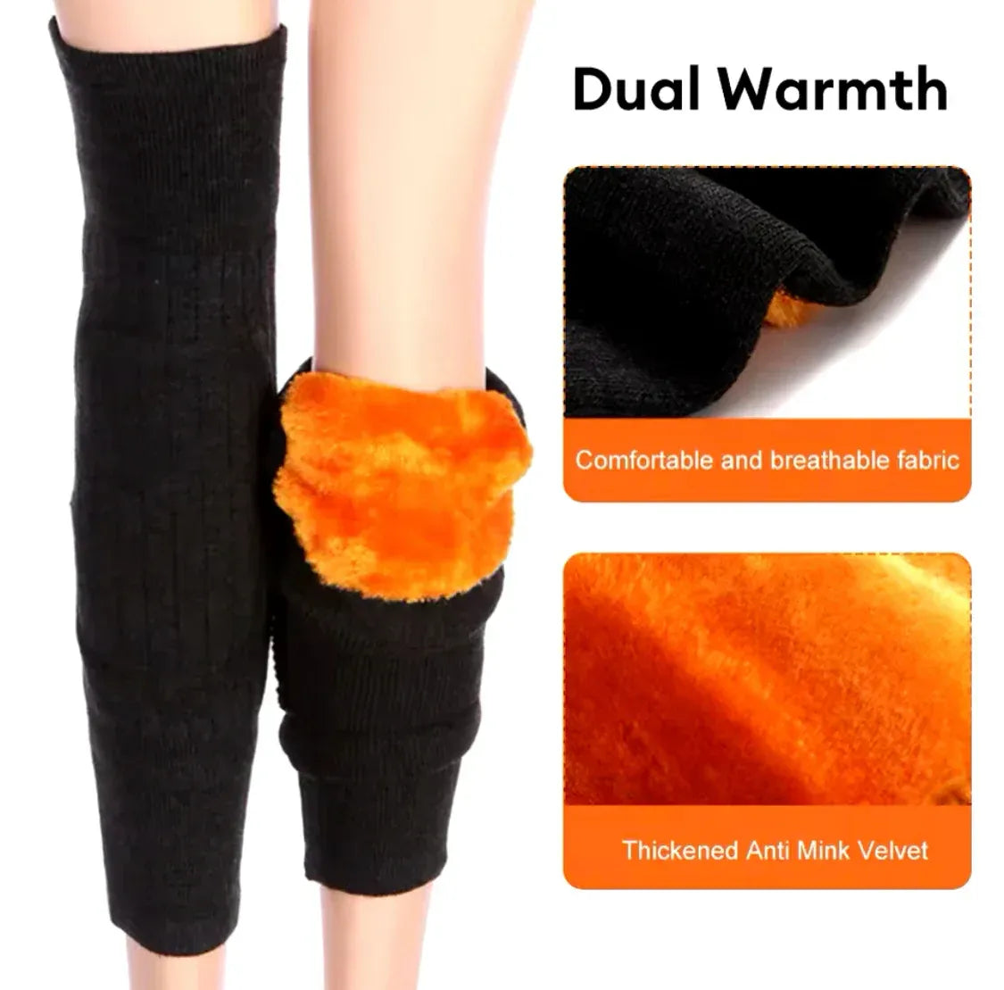 2-Pcs Thermal Compression Leggings – Warm, Stretchable & Breathable-For Men's & Women ❤️ | 😍 Flat 45%OFF 🤩