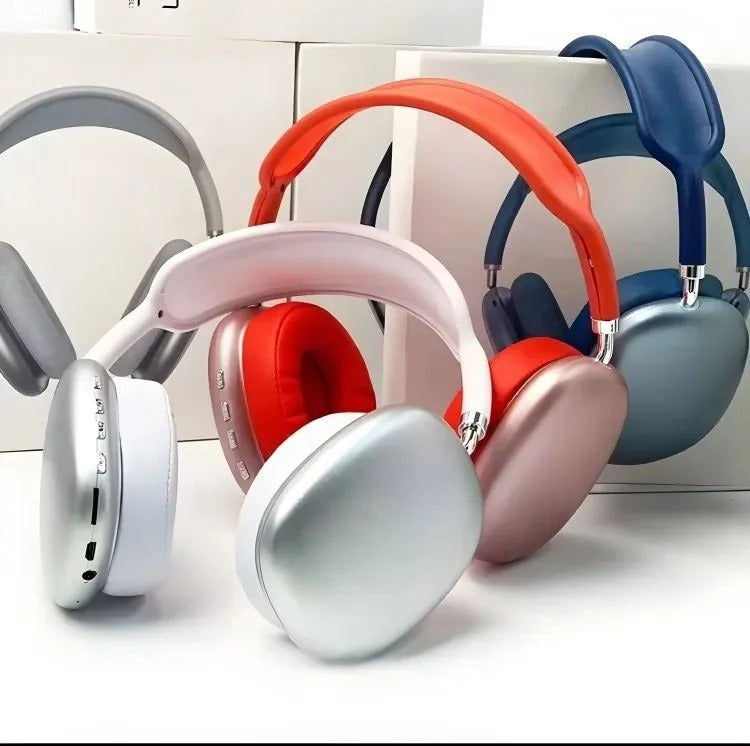 P9 Wireless Bluetooth Headphones – Powerful Stereo Sound & Mic