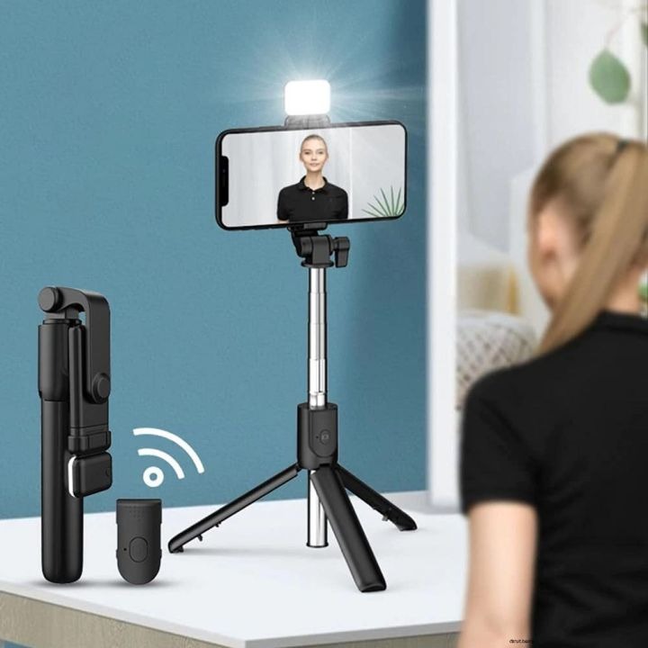 🔥 4 in 1 Multifunctional Portable Selfie Stick & Tripod With Remote Control & Flash light | Save 40% Now! | 🔥