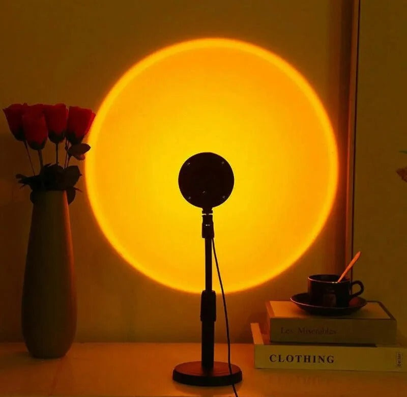 Sunset Projection Lamp – 16 Colors & 4 Gradient Modes