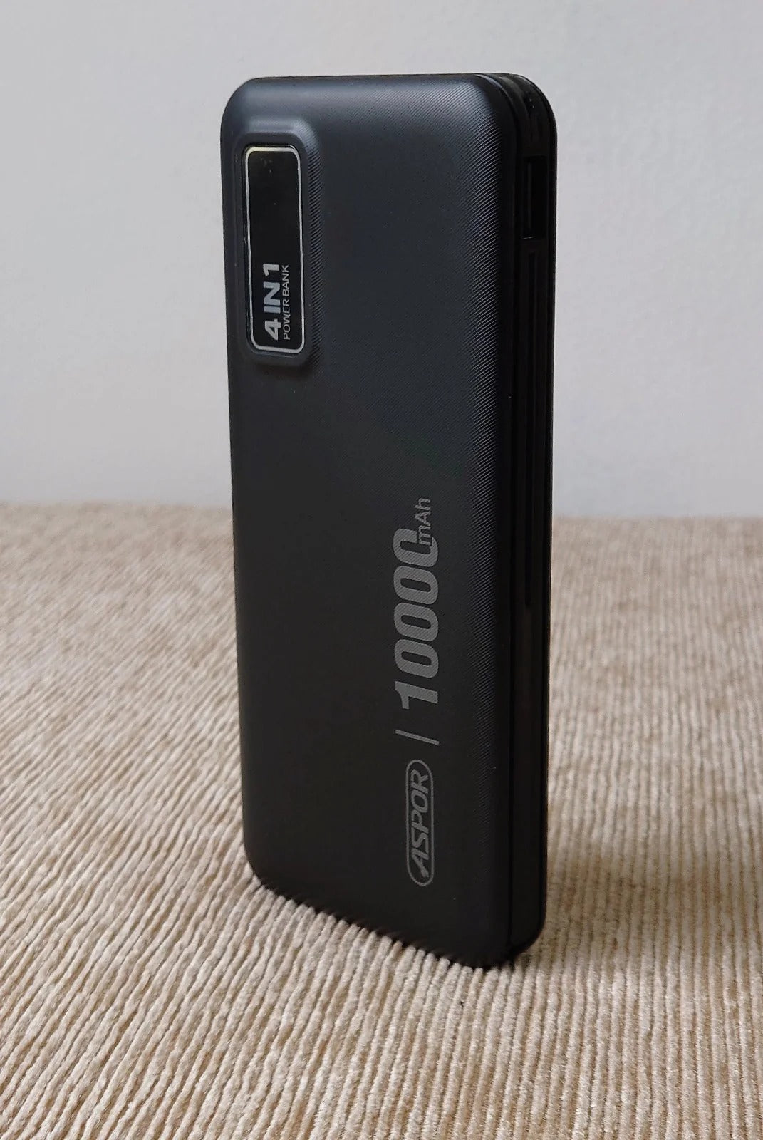 ASPOR A300 10000mAh 4-in-1 Power Bank – Li-Polymer Battery | Fast & Portable Charging