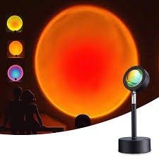 Sunset Projection Lamp – 16 Colors & 4 Gradient Modes