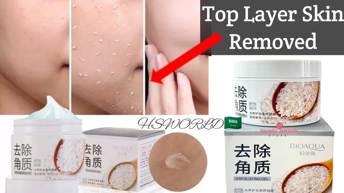 Rice Brightening & Exfoliating Gel – Smooth & Radiant Skin