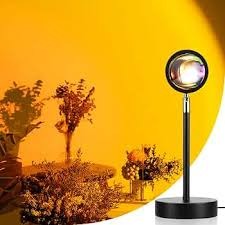 Sunset Projection Lamp – 16 Colors & 4 Gradient Modes